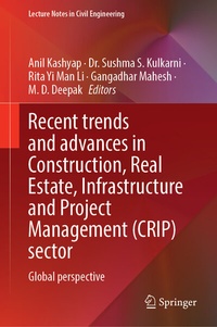 Abbildung von: Recent Trends and Advances in Construction, Real Estate, Infrastructure and Project Management (CRIP) Sector - Springer