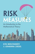 Cover: Risk Measures - Cambridge University Press