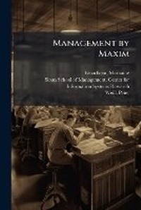 Enlarge image Cover: Management by Maxim - Hutson Street Press