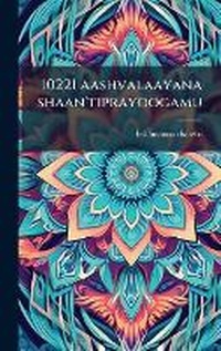 Abbildung von: 10221 aashvalaayana shaan'tiprayoogamu - Hutson Street Press