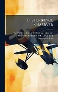 Enlarge image Cover: Disturbance Observer - Hutson Street Press