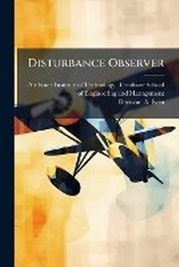 Enlarge image Cover: Disturbance Observer - Hutson Street Press