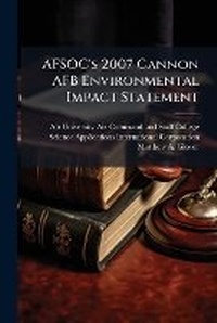 Bild: AFSOC's 2007 Cannon AFB Environmental Impact Statement - Hutson Street Press
