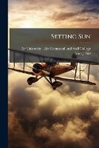Enlarge image Cover: Setting Sun - Hutson Street Press