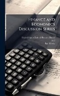 Cover: Finance and Economics Discussion Series - Hutson Street Press