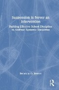 Bild: Suspension Is Never an Intervention - Routledge