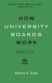 Enlarge image Cover: How University Boards Work - Johns Hopkins University Press