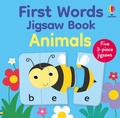 Cover: First Words Jigsaw Book: Animals - Usborne Publishing Ltd