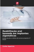 Cover: Reabilitacao oral baseada em implantes zigomaticos - Edicoes Nosso Conhecimento