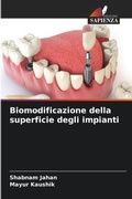 Cover: Biomodificazione della superficie degli impianti - Edizioni Sapienza