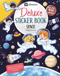 Enlarge image Cover: Deluxe Sticker Book: Space - Albatros nakladatelstvi as