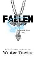 Cover: Fallen Saint (Fallen Lords MC 2nd Gen, #6) - Winter Travers