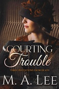 Cover: Courting Trouble (Into Death, #12) - Writers Ink Books