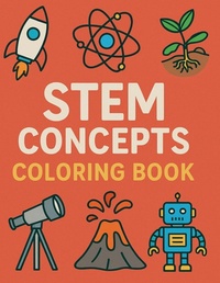 Abbildung von: Stem Concepts Coloring Book - Luna Owl Press