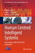 Cover: Human Centred Intelligent Systems - Springer