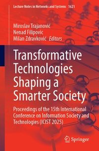 Abbildung von: Transformative Technologies Shaping a Smarter Society - Springer