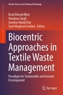 Cover: Biocentric Approaches in Textile Waste Management - Springer