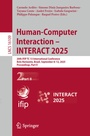 Cover: Human-Computer Interaction - INTERACT 2025 - Springer