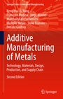 Cover: Additive Manufacturing of Metals - Springer