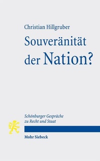 Abbildung von: Souveränität der Nation? - Mohr Siebeck