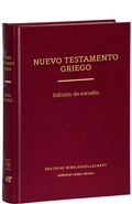 Abbildung von: Nuevo Testamento Griego. Edición de lectura. - Deutsche Bibelgesellschaft