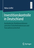 Abbildung von: Investitionskontrolle in Deutschland - Springer