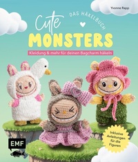 Abbildung von: Cute Monsters - Das Häkelbuch für Labubu-Fans - inklusive Anleitungen für die Figuren! - Edition Michael Fischer / EMF Verlag