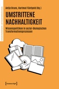 Cover: Umstrittene Nachhaltigkeit - transcript