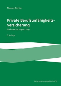 Abbildung von: Private Berufsunfähigkeitsversicherung - VVW Verlag Versicherungswirtschaft