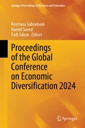 Cover: Proceedings of the Global Conference on Economic Diversification 2024 - Springer