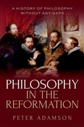Cover: Philosophy in the Reformation - Oxford University Press