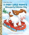 Cover: The Poky Little Puppy's Wonderful Winter Day - Golden Books