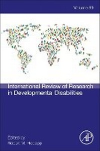 Abbildung von: International Review Research in Developmental Disabilities: Volume 69 - Academic Press