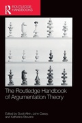 Cover: The Routledge Handbook of Argumentation Theory - Routledge