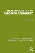 Cover: Health Care in the European Community - Routledge