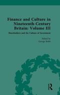 Cover: Finance and Culture in Nineteenth Century Britain - Routledge