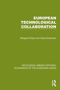 Enlarge image Cover: European Technological Collaboration - Routledge