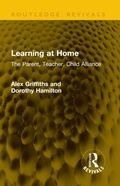 Cover: Learning at Home - Routledge