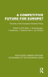 Enlarge image Cover: A Competitive Future for Europe? - Routledge