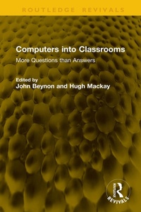 Enlarge image Cover: Computers into Classrooms - Routledge