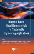 Cover: Biogenic-Based Metal Nanomaterials for Sustainable Engineering Applications - Apple Academic Press Inc.