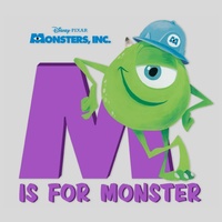 Enlarge image Cover: M Is for Monster - Disney - RHCB