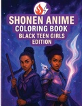 Cover: Shonen Anime Coloring Book - Kuumba Publishing