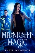 Cover: Midnight Magic (Three Moon Falls, #5) - Snarky Heart Press