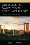 Cover: Old Testament Narratives and Speech Act Theory - Lexington Books/Fortress Academic