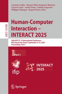 Abbildung von: Human-Computer Interaction - INTERACT 2025 - Springer