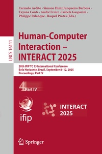 Abbildung von: Human-Computer Interaction - INTERACT 2025 - Springer