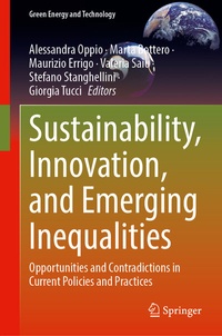 Abbildung von: Sustainability, Innovation, and Emerging Inequalities - Springer