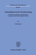 Bild: Unternehmen in der Verantwortung - Duncker & Humblot