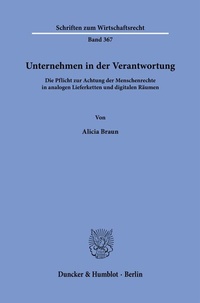 Abbildung von: Unternehmen in der Verantwortung - Duncker & Humblot